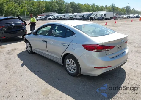 2018 Hyundai Elantra Se из США, поврежденный, VIN 5NPD74LF5JH236121